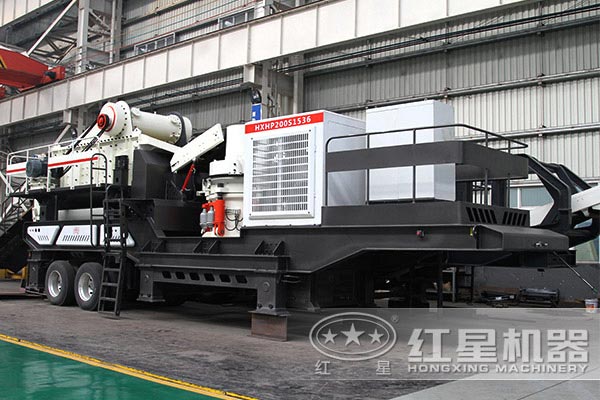 新型移動式破碎機