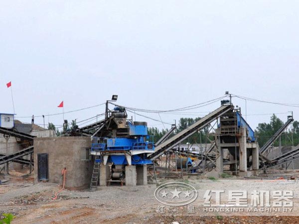 制砂機生產現場