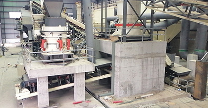 時(shí)產(chǎn)400噸破碎生產(chǎn)線(xiàn)