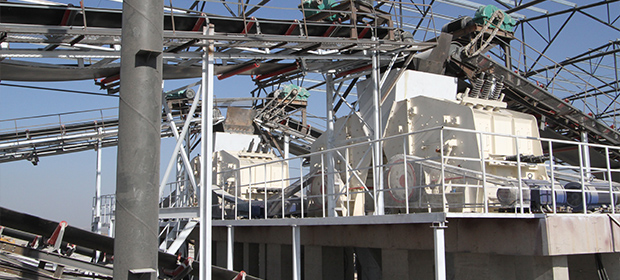 時產600噸玄武巖破碎生產線