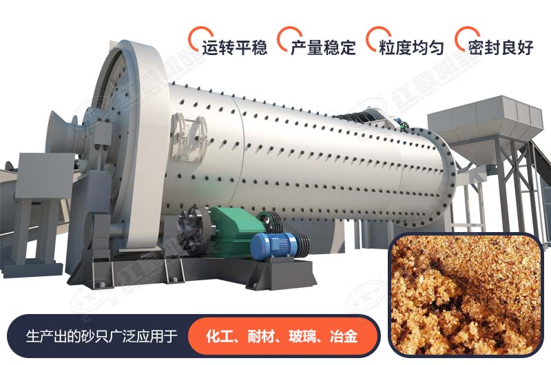 棒磨機制砂優勢