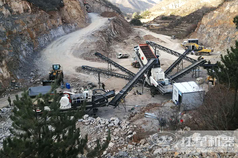 移動式碎石生產線