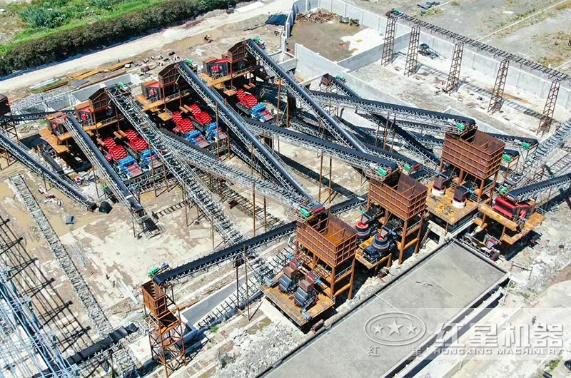 大型砂石生產線多大產能都能滿足