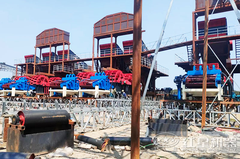 制砂洗沙設備現場