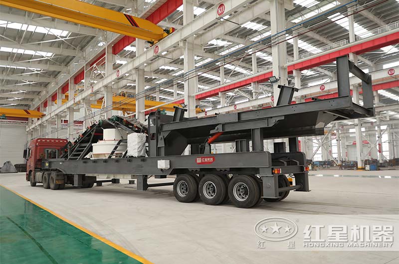 河卵石移動(dòng)式制砂機(jī)