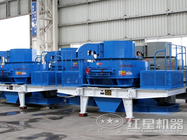 石英石制沙機生產車間