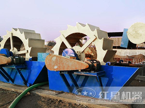 洗石機應用現場