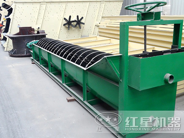 螺旋洗砂機展示