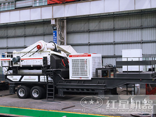 汽車移動碎石機