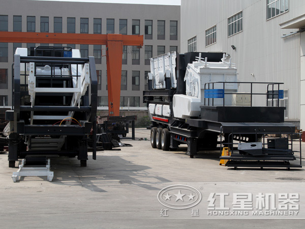 紅星移動(dòng)式碎石機(jī)