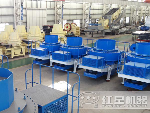 沖擊式破碎機型號多樣