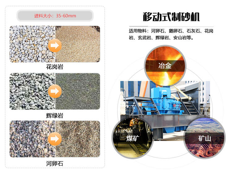 可移動履帶式打沙（砂）機應用廣泛