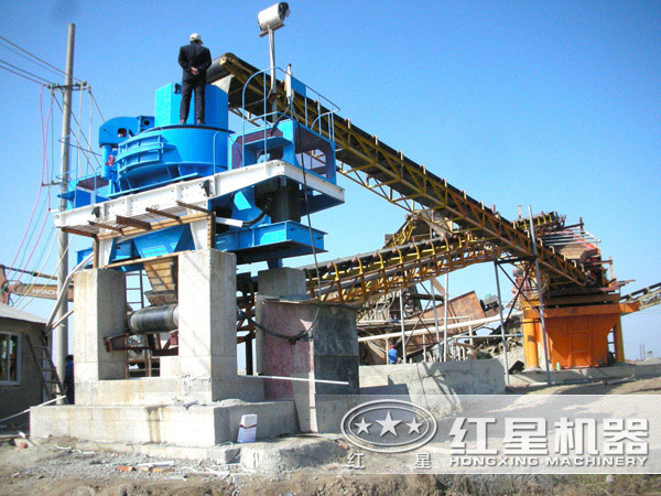 制砂生產線客戶現場