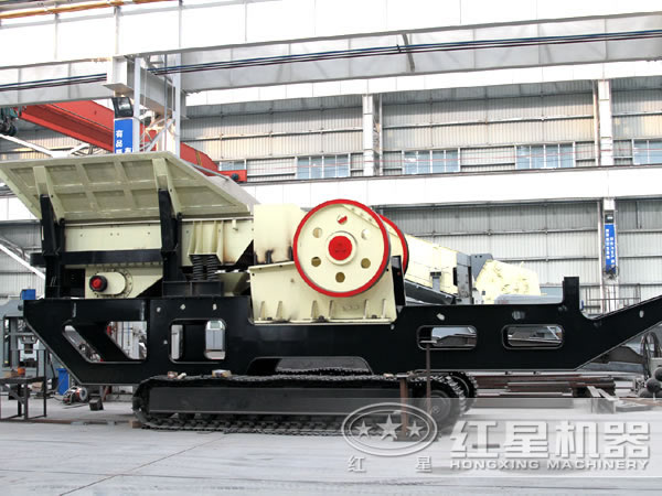 履帶式移動液壓破碎機