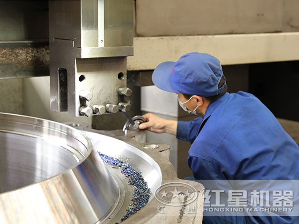 紅星玄武巖制砂機車間加工