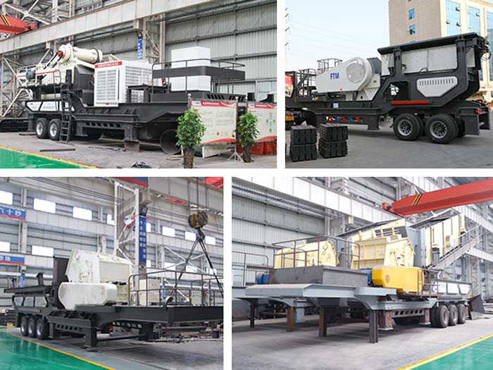 搭配形式不同的流動粉碎機(jī)拼圖