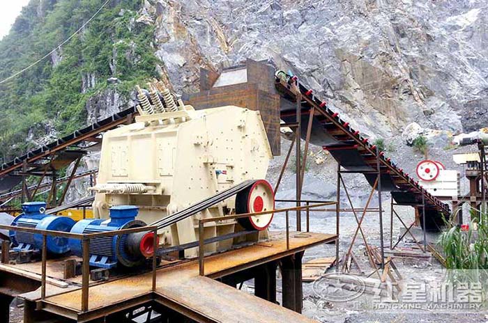 湖南反擊式制砂機現場