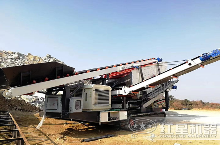 混凝土石塊破碎機現場處理