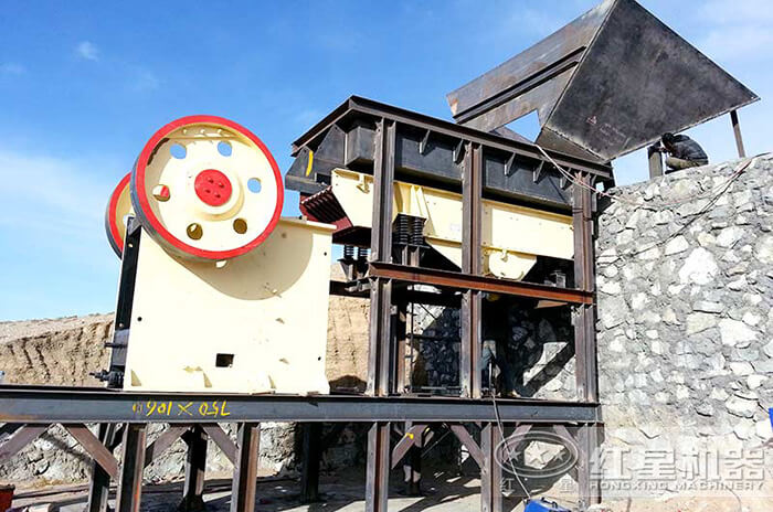 顎式破碎機可用于各大生產線的頭破加工