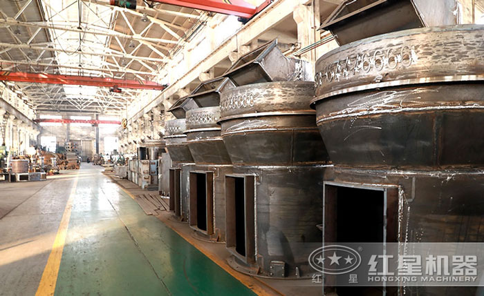 紅星機(jī)器磨石粉機(jī)加工車(chē)間