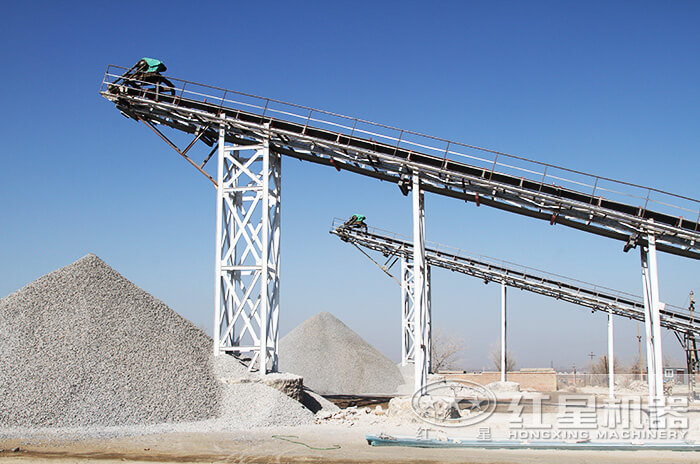 人工砂生產現(xiàn)場