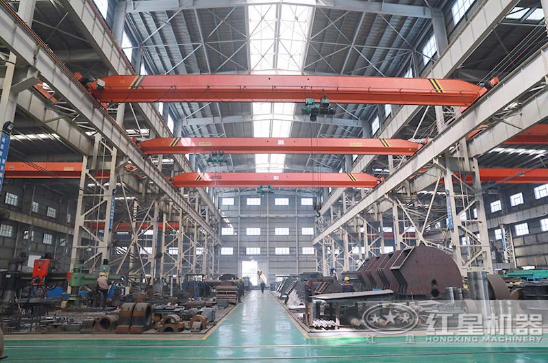 自產自銷的紅星機器生產車間圖