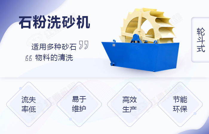 石粉洗砂機優勢圖