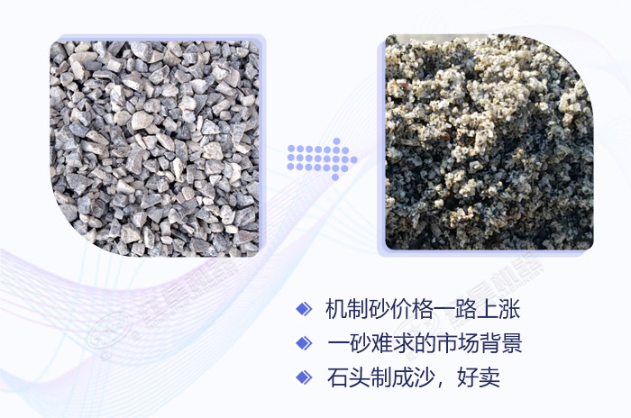 石頭制成沙成品好，好賣