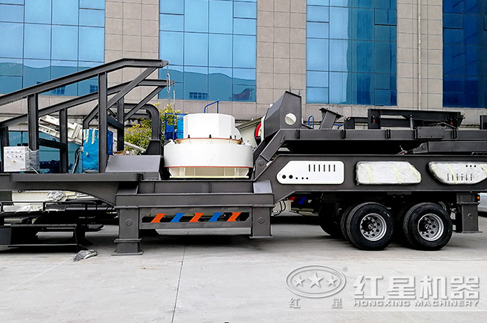 移動(dòng)式鵝卵石制砂機(jī)