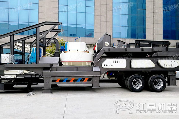移動式制砂機自由靈活
