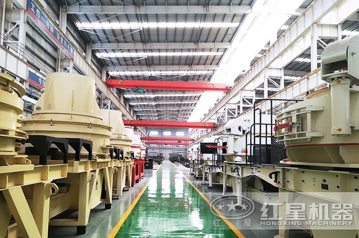 紅星機器專業石灰巖制砂機生產廠家