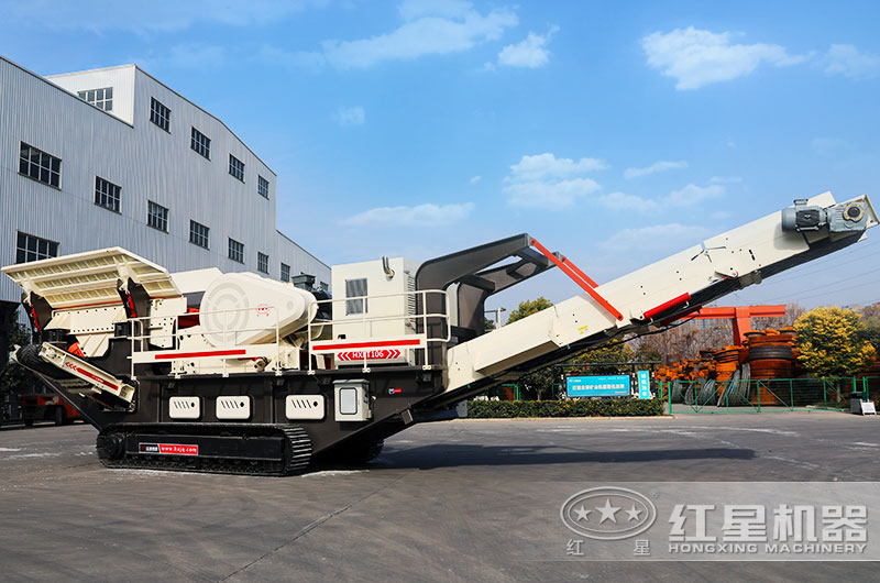 移動破碎機設備展示
