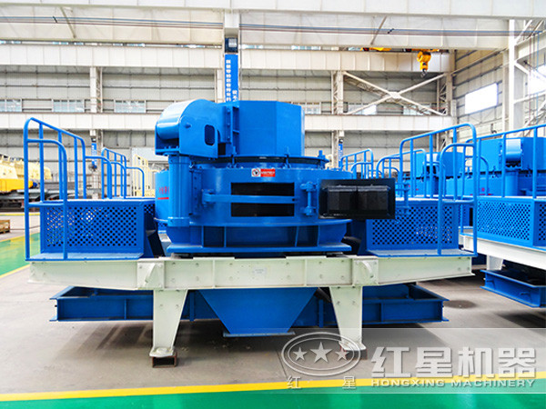 專業化青石制砂機生產車間