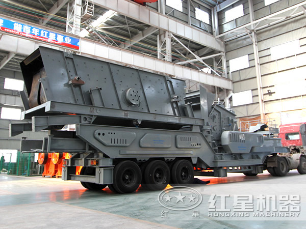 紅星機器移動破碎機價格更優惠