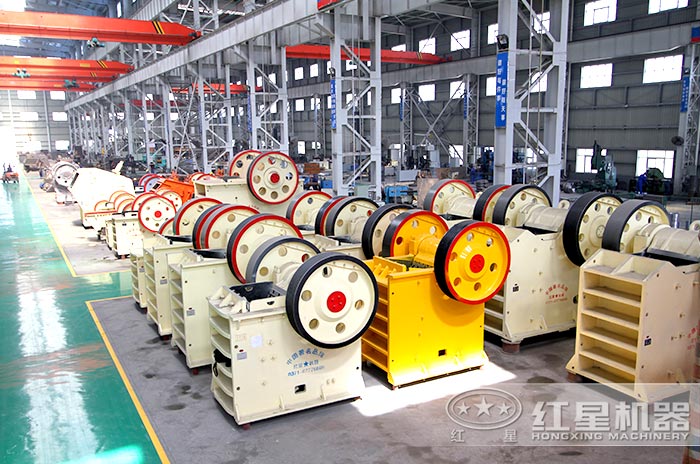 小型石頭粉碎機-紅星車間圖