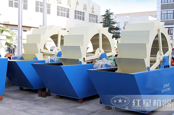 單輪式洗砂機設備