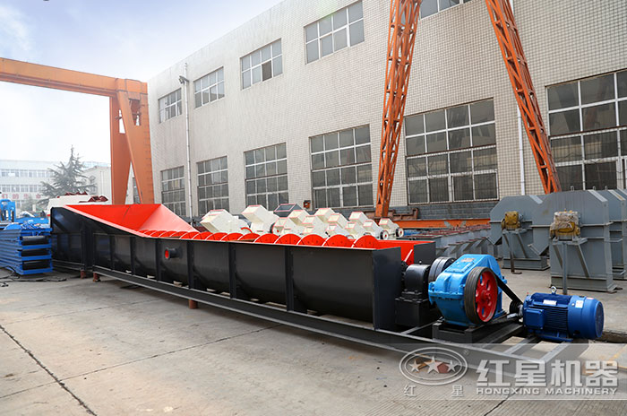 螺旋洗砂機實拍圖