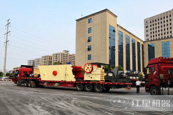 紅星鄂破機現場發貨圖