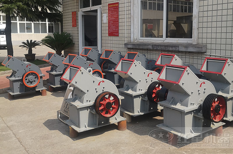 錘式破碎機一次成型