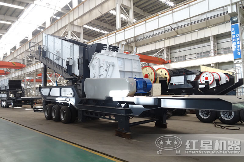 移動制砂設備車間實拍
