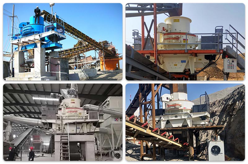 多個砂石生產線現場實拍