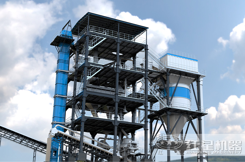 制砂樓生產現場