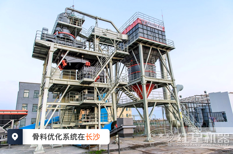 湖南長沙制砂樓生產線用戶制砂現場