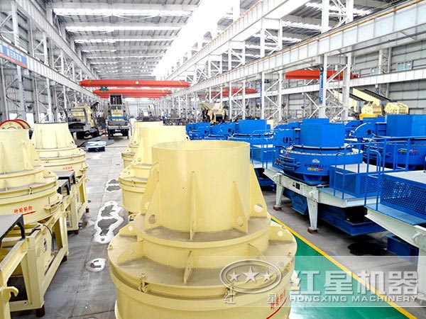 時產100噸石英砂制砂機生產廠家