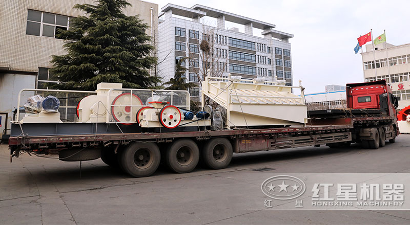 大型液壓對輥制砂機設備市場需求大，價格低