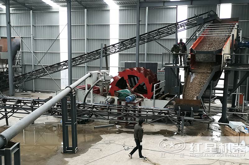 輪斗式洗砂機優勢多