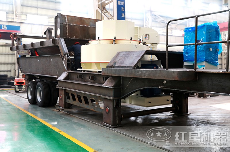 移動式沖擊破碎制砂機