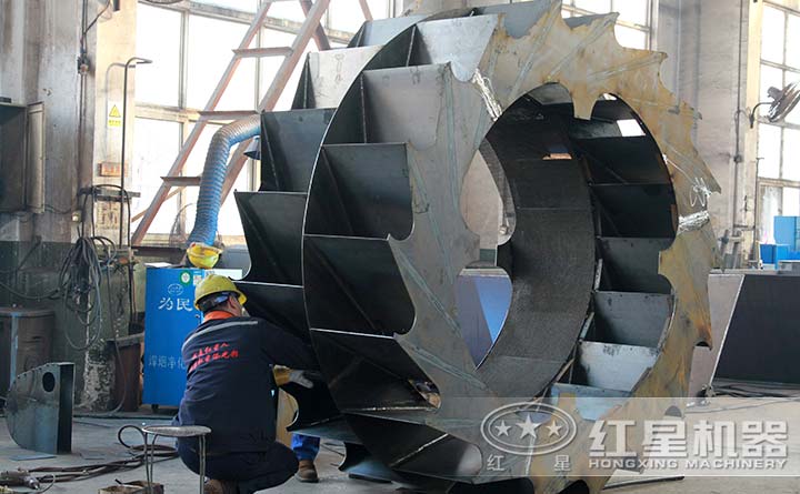 紅星砂石料洗選設(shè)備車(chē)間