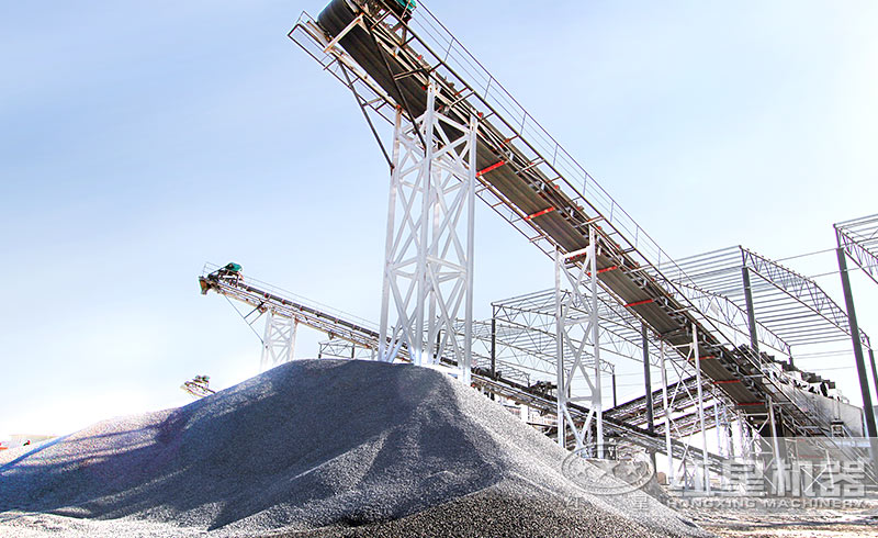 石子生產線作業現場