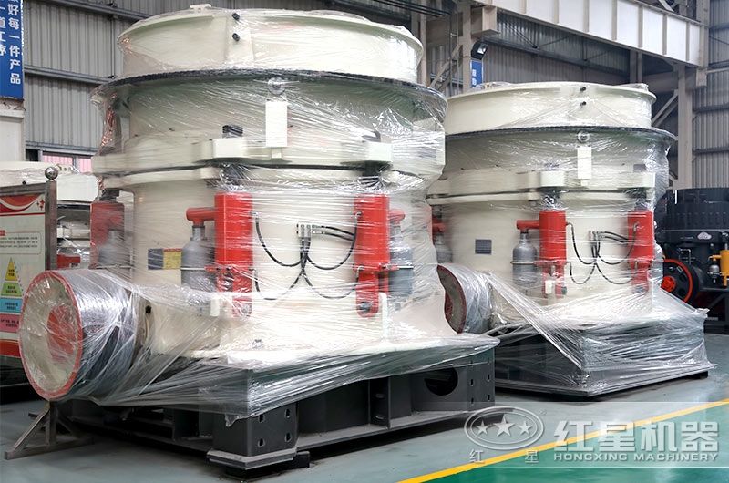 每小時產200噸石子的多缸圓錐機